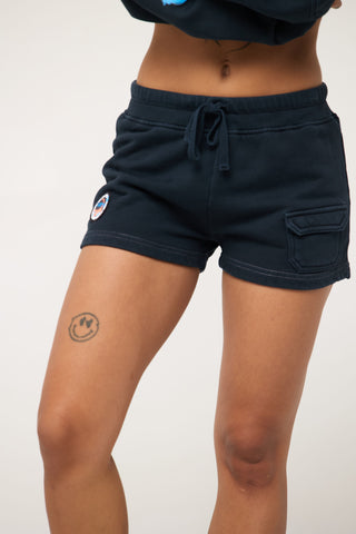 Short Shorts in Scorpio Back Bone Society.