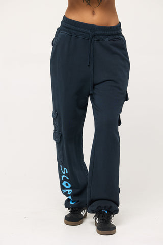 Cargo Sweatpants in Scorpio Back Bone Society.