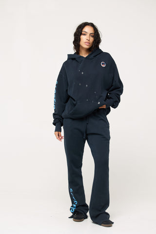 Baggy Hoodie in Scorpio Back Bone Society.
