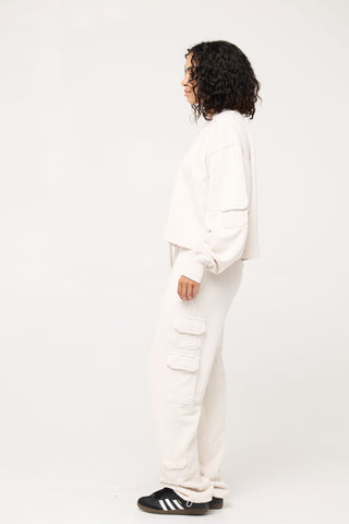 Cargo Sweatpants in Pisces Back Bone Society.
