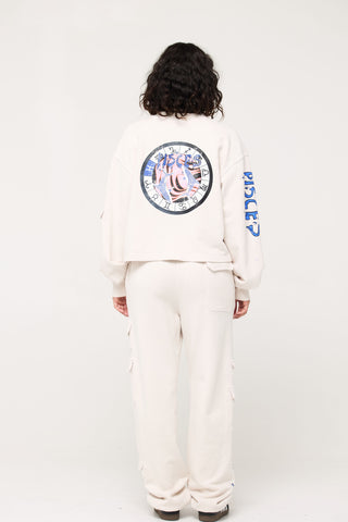 Cargo Sweatpants in Pisces Back Bone Society.
