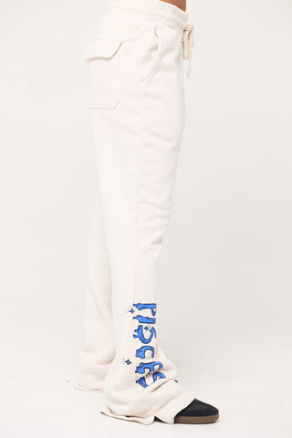 Flared Sweatpants in Pisces Back Bone Society.
