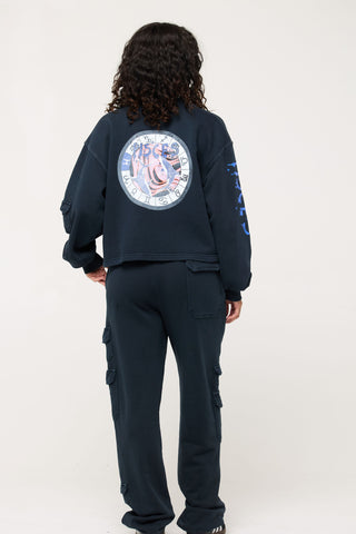 Cargo Sweatpants in Pisces Back Bone Society.