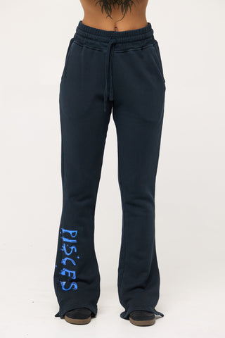 Flared Sweatpants in Pisces Back Bone Society.