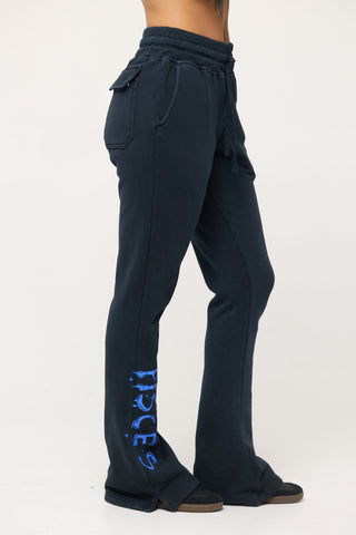 Flared Sweatpants in Pisces Back Bone Society.