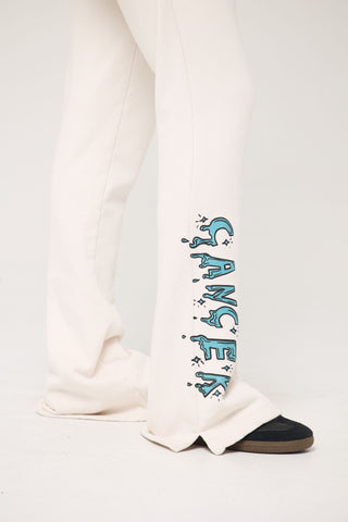 Flared Sweatpants in Cancer Back Bone Society.