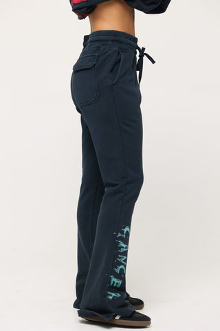 Flared Sweatpants in Cancer Back Bone Society.