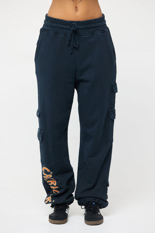Cargo Sweatpants in Capricorn Back Bone Society.