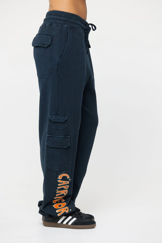 Cargo Sweatpants in Capricorn Back Bone Society.