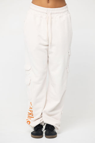Cargo Sweatpants in Capricorn Back Bone Society.