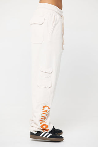 Cargo Sweatpants in Capricorn Back Bone Society.