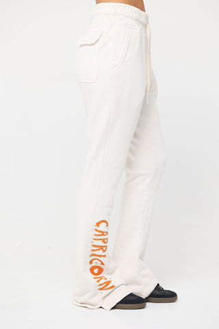Flared Sweatpants in Capricorn Back Bone Society.