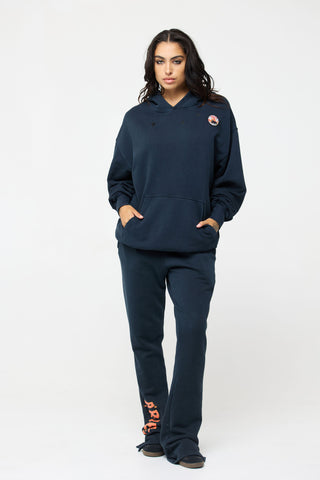 Flared Sweatpants in Aries Back Bone Society.