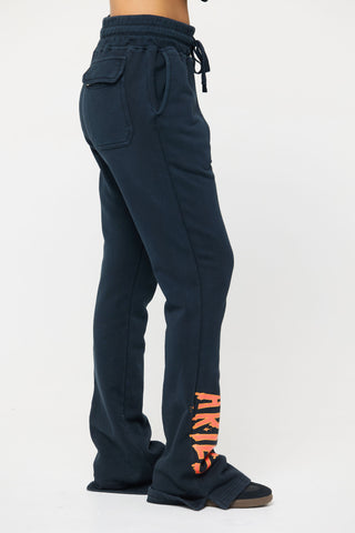 Flared Sweatpants in Aries Back Bone Society.
