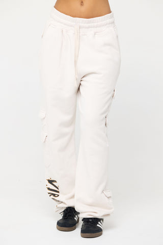 Cargo Sweatpants in Virgo Back Bone Society.