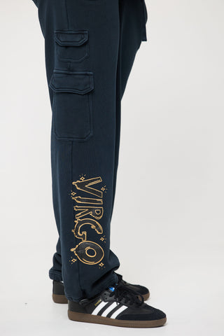 Cargo Sweatpants in Virgo Back Bone Society.