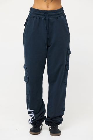 Cargo Sweatpants in Libra Back Bone Society.