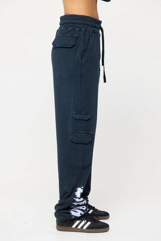 Cargo Sweatpants in Libra Back Bone Society.