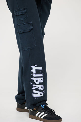 Cargo Sweatpants in Libra Back Bone Society.