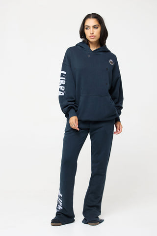 Baggy Hoodie in Libra Back Bone Society.