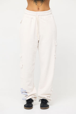 Cargo Sweatpants in Libra Back Bone Society.