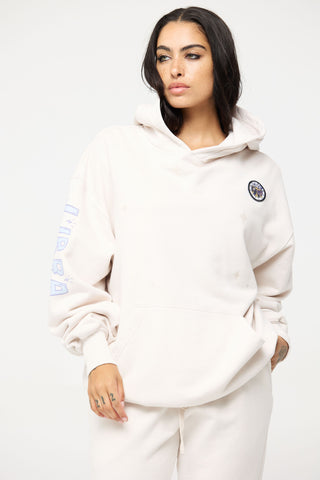 Baggy Hoodie in Libra Back Bone Society.
