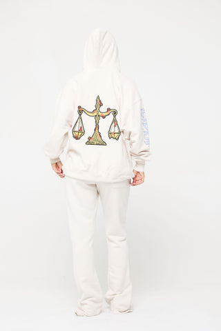 Baggy Hoodie in Libra Back Bone Society.