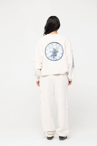 Cargo Sweatpants in Gemini Back Bone Society.