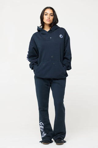 Flared Sweatpants in Gemini Back Bone Society.