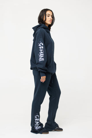 Flared Sweatpants in Gemini Back Bone Society.