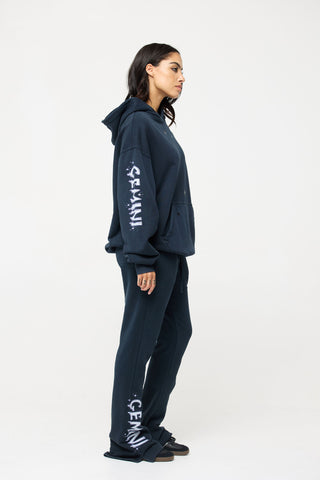 Flared Sweatpants in Gemini Back Bone Society.