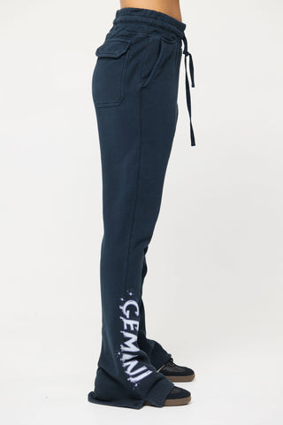 Flared Sweatpants in Gemini Back Bone Society.