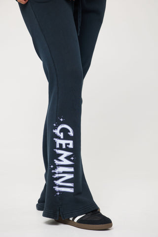 Flared Sweatpants in Gemini Back Bone Society.