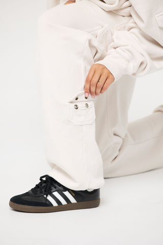 Cargo Sweatpants in Aquarius Back Bone Society.