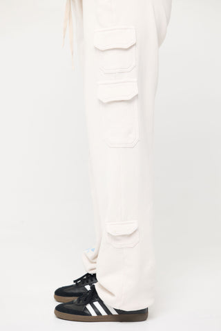 Cargo Sweatpants in Aquarius Back Bone Society.