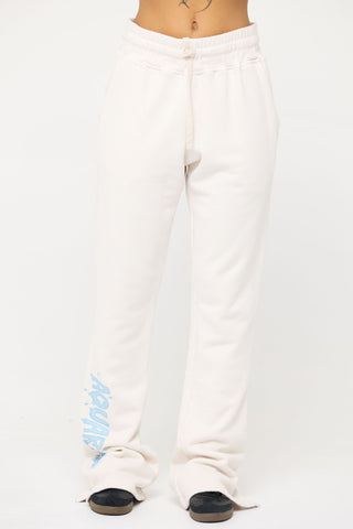 Flared Sweatpants in Aquarius Back Bone Society.