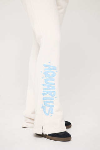 Flared Sweatpants in Aquarius Back Bone Society.