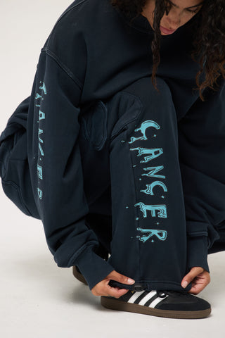 Cargo Sweatpants in Cancer Back Bone Society.