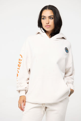 Baggy Hoodie in Capricorn Back Bone Society.