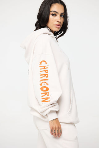 Baggy Hoodie in Capricorn Back Bone Society.