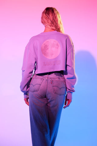 Cropped Pullover in Aries Back Bone Society.