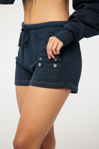 Short Shorts in Libra Back Bone Society.