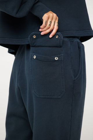 Flared Sweatpants in Libra Back Bone Society.