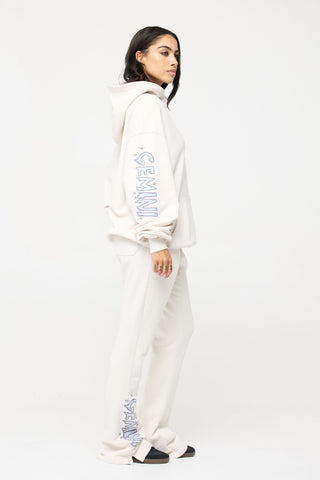Baggy Hoodie in Gemini Back Bone Society.