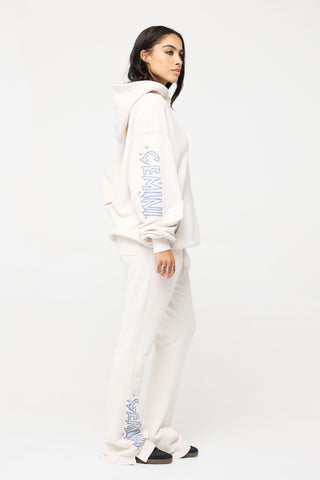 Baggy Hoodie in Gemini Back Bone Society.