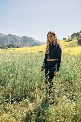 Emory Denim Jacket Back Bone Society.