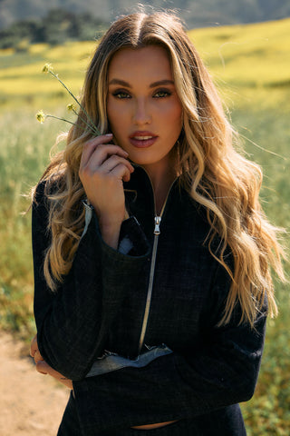 Emory Denim Jacket Back Bone Society.