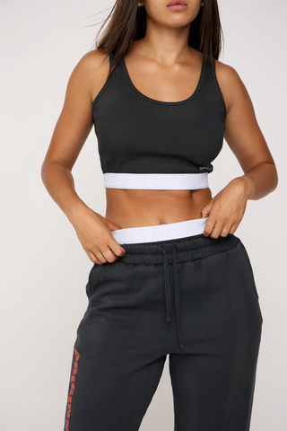 The Ribbed Crop Tank