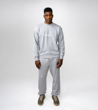In A Better World Crewneck Back Bone Society.