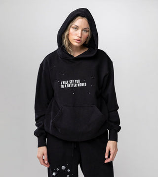 In A Better World Hoodie Back Bone Society.